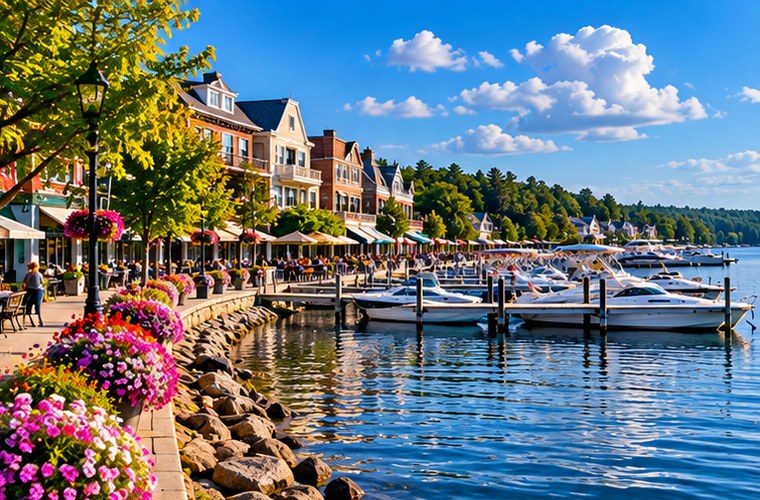 Lake Geneva Wisconsin waterfront
