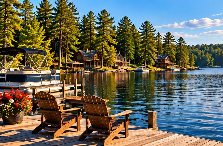 Minocqua Wisconsin lake town