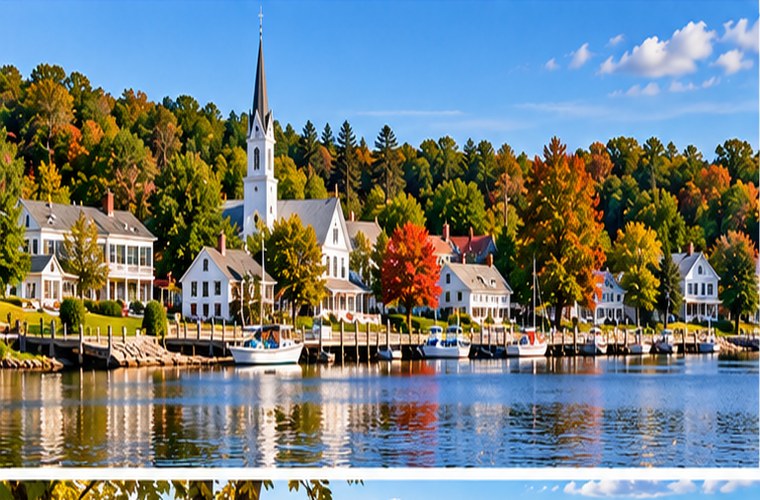 Ephraim Wisconsin waterfront in Door County