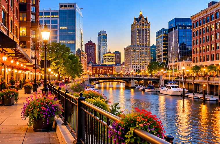 Milwaukee Wisconsin waterfront