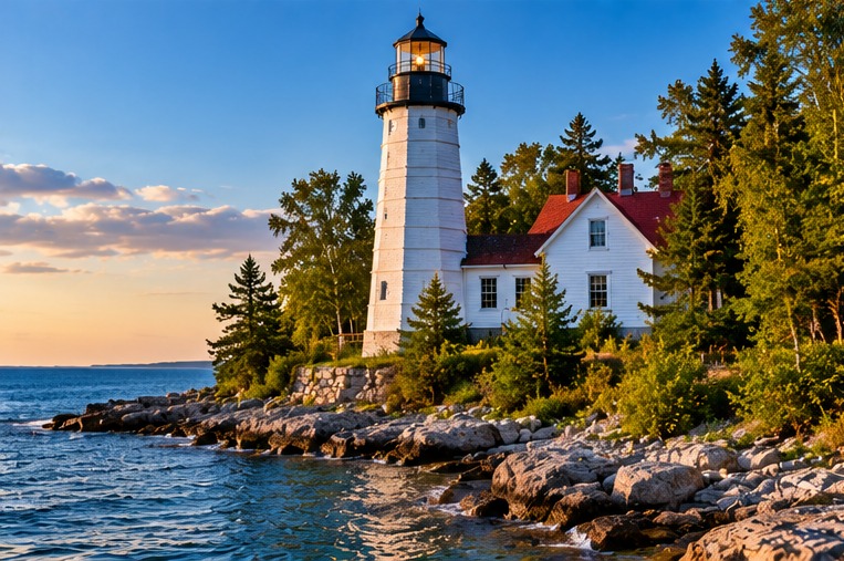 Door County Wisconsin lighthouse