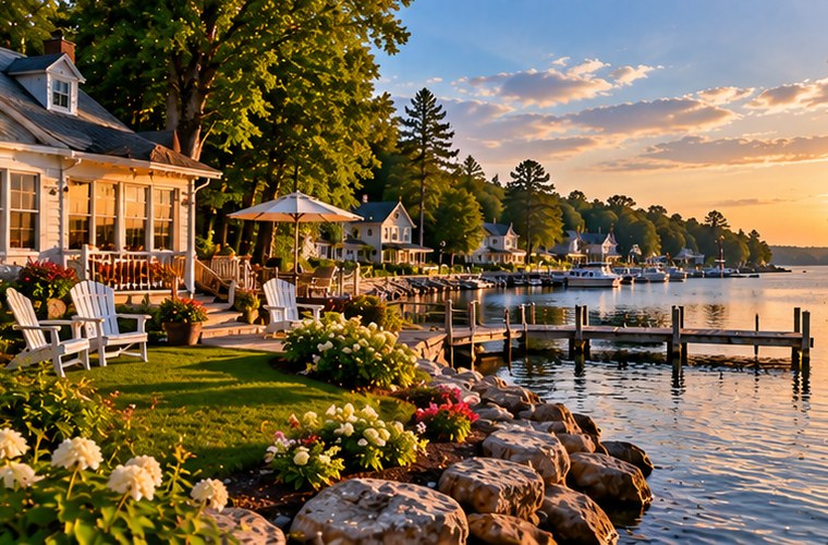 Waterfront getaway in Door County Wisconsin
