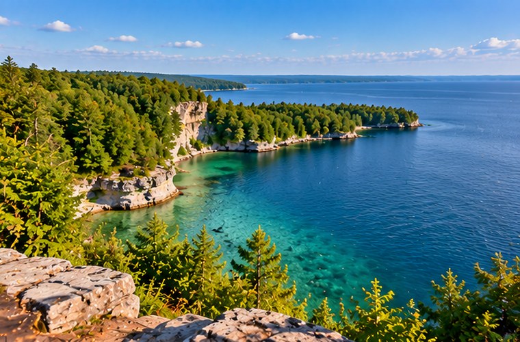 Peninsula State Park during a Door County weekend