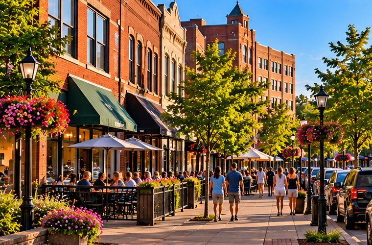 Downtown Eau Claire Wisconsin