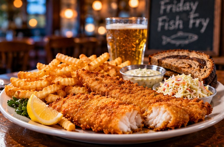 Wisconsin Friday fish fry