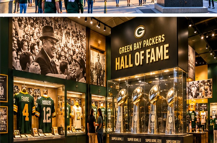 Green Bay football history museum experience