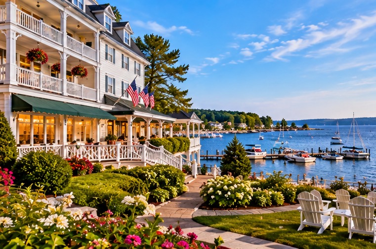 Door County Wisconsin hotel near the waterfront