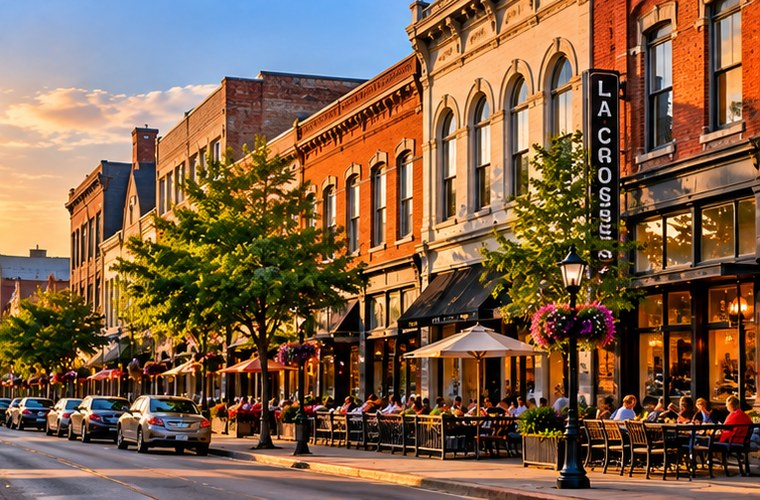 Downtown La Crosse Wisconsin