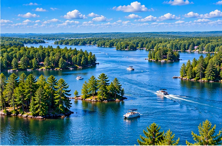 Lakes around Minocqua Wisconsin