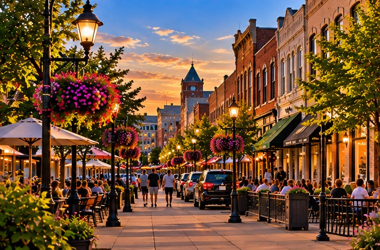 Downtown Oshkosh Wisconsin