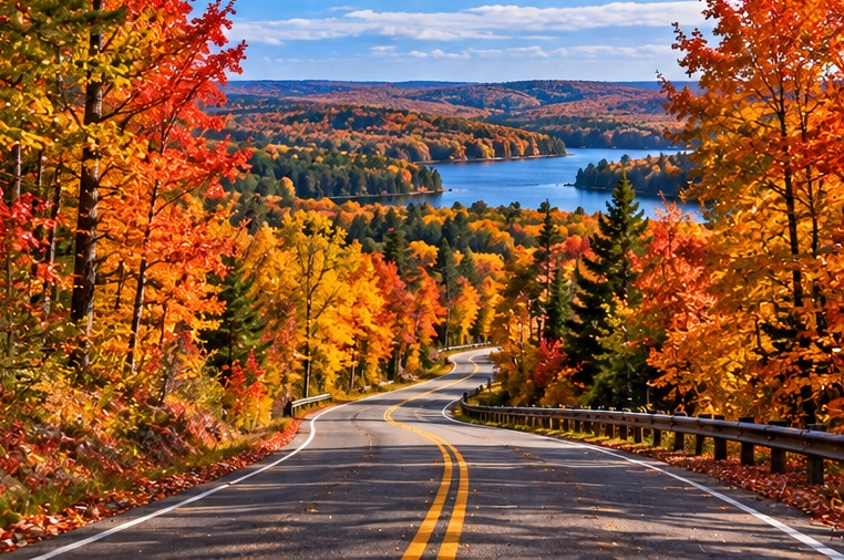 Wisconsin fall color road trip