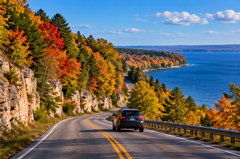 Wisconsin scenic road trip