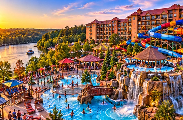 Wisconsin Dells family waterpark resort
